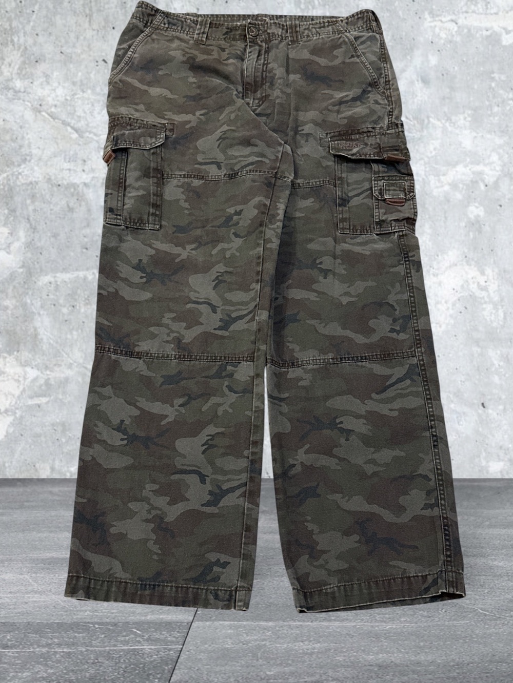 Guide Gear Men's 34x30 Cotton Cargo Pants Heavy Duty for Hiking Outdoor Utility